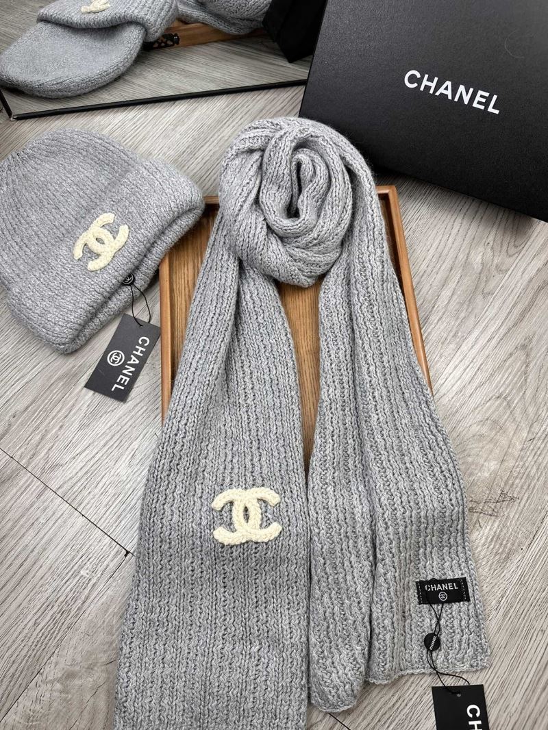 Chanel Caps Scarfs